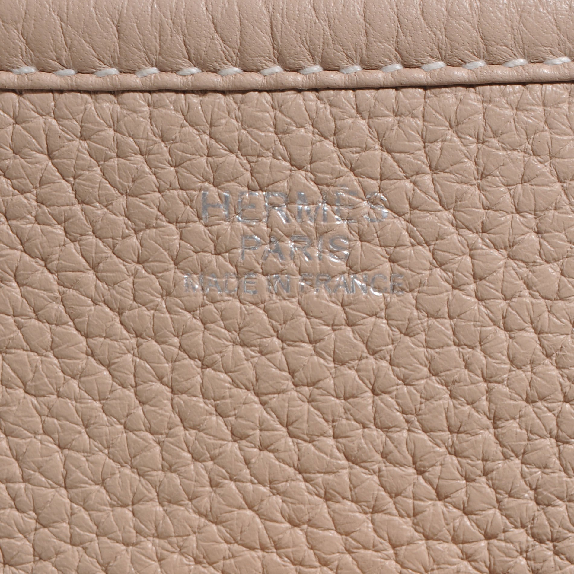 Hermes Taurillon Clemence Evelyne PM III Argile 7 of 8