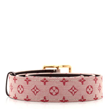 Louis Vuitton Mini Monogram Belt 90 36 Cherry 2 of 7