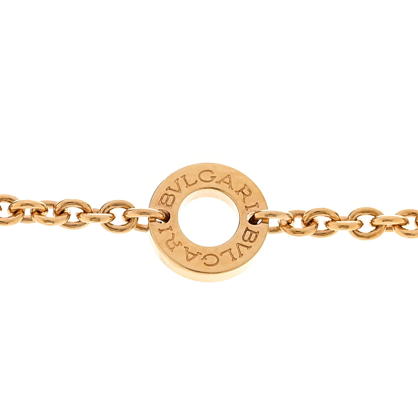 18K Yellow Gold Diamond Multi-Gemstone B.Zero Lavallier Necklace