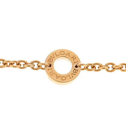 Bulgari 18K Yellow Gold Diamond Multi-Gemstone B.Zero Lavallier Necklace 5 of 5