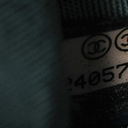 Chanel Iridescent Lambskin Quilted Medium Cosmetic Case Turquoise 7 of 7