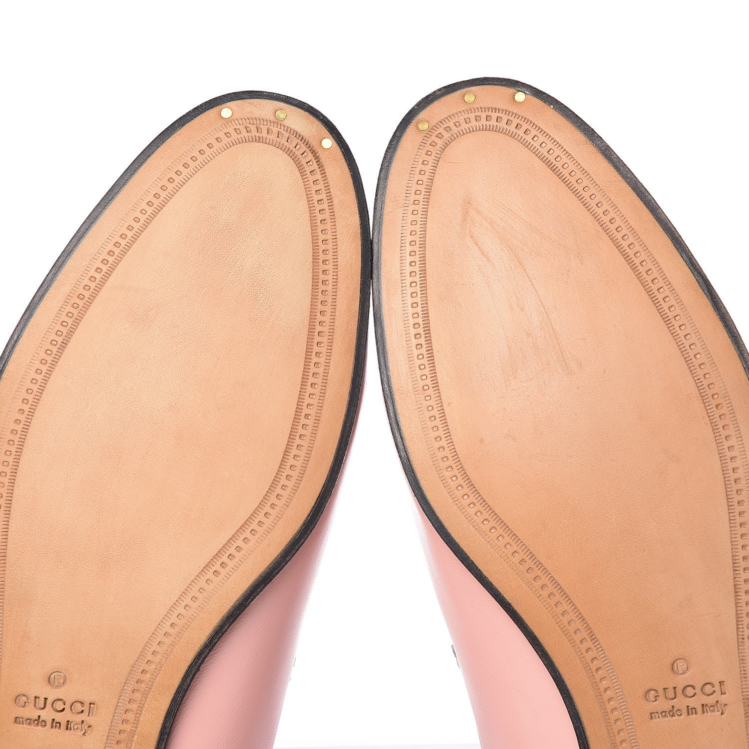 Gucci Lambskin Womens Brixton Horsebit Loafers 39 Perfect Pink 11 of 13