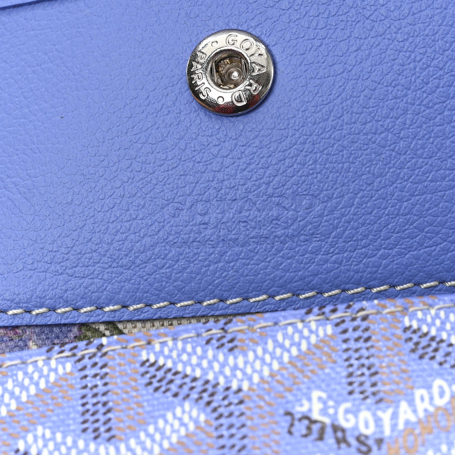 Goyard Goyardine Le Jardin Saint Louis GM Iris 7 of 11