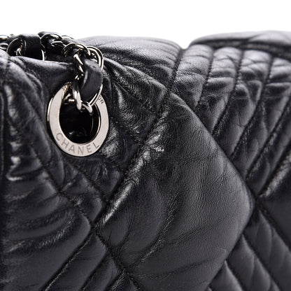 Chanel Lambskin In and Out XL Maxi Flap Black 10 of 16
