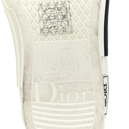 Christian Dior Technical Canvas Oblique Mens B23 High Top Sneakers 37 White 6 of 9