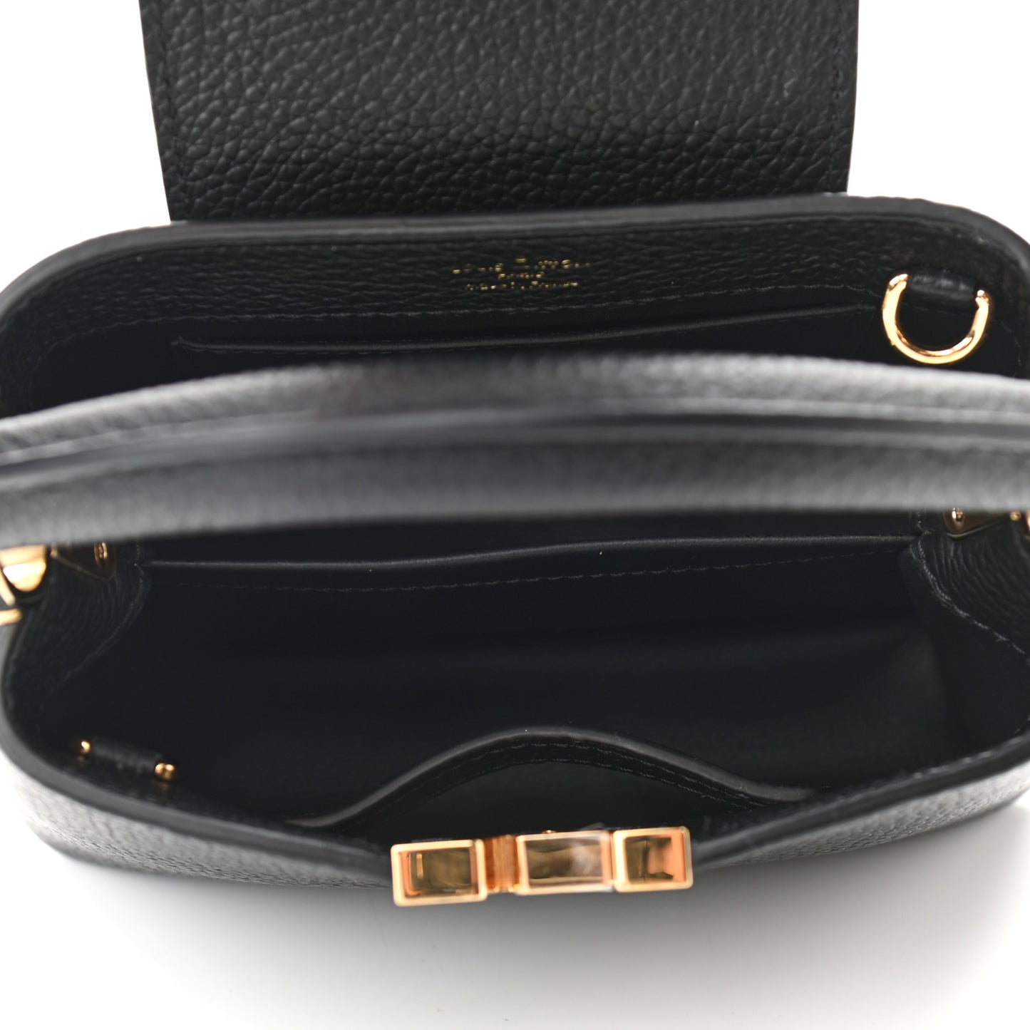 Taurillon Mini Capucines Black