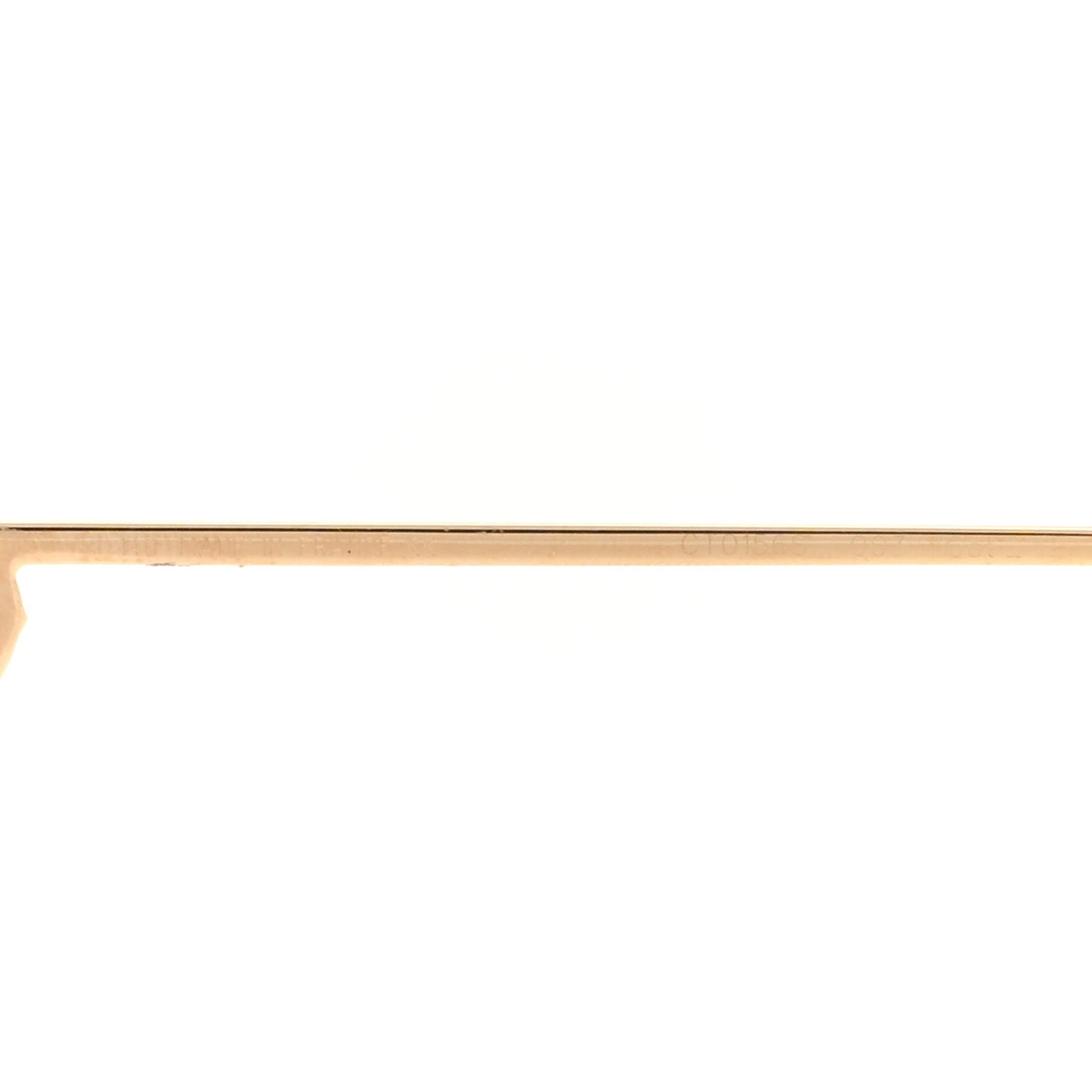 Premiere De Cartier Round Sunglasses Pink Gold