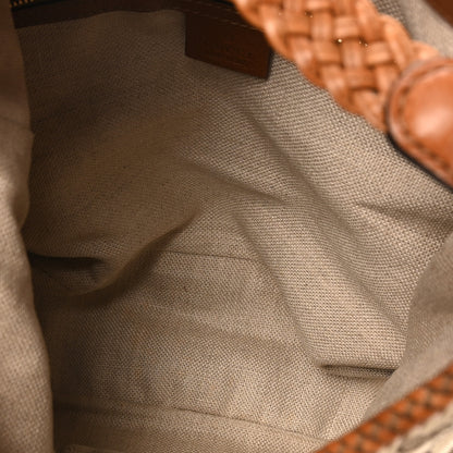 Gucci Monogram Medium Marrakech Hobo Camel 5 of 11