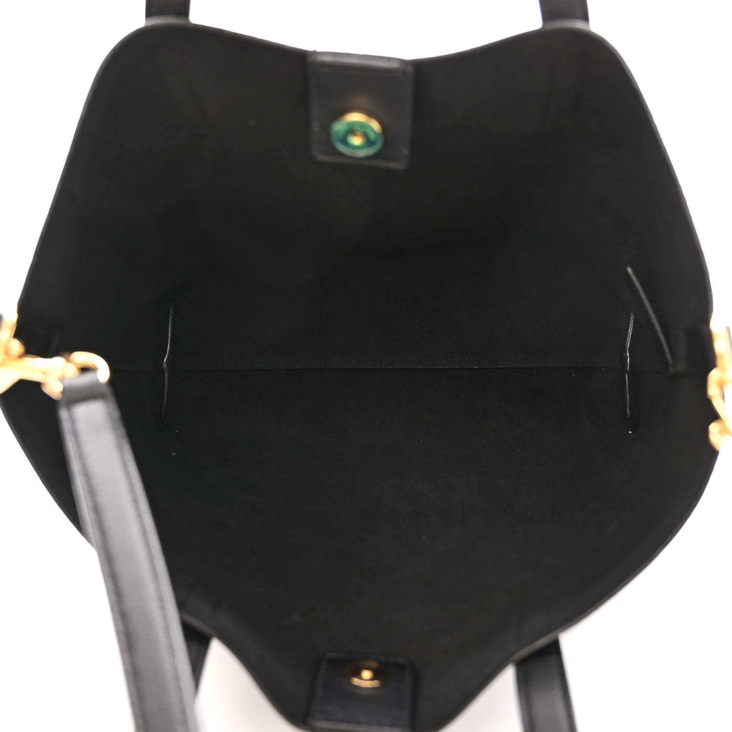 Saint Laurent Calfskin Toy Shopping Tote Black 5 of 10