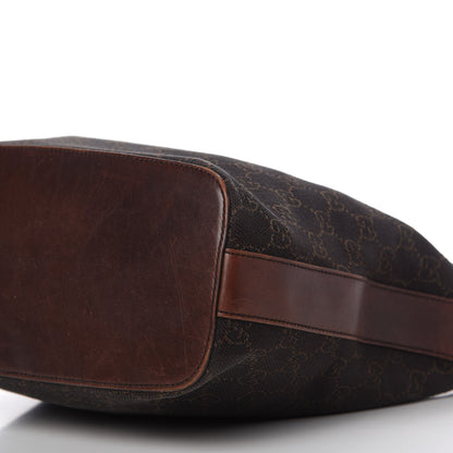 Gucci Monogram Medium Hobo Brown 7 of 10