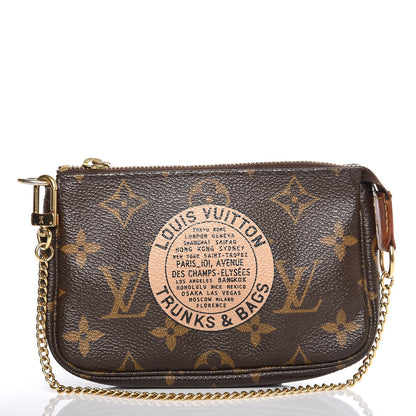 Louis Vuitton Monogram Complice Trunks and Bags Mini Pochette Accessories Beige 1 of 7