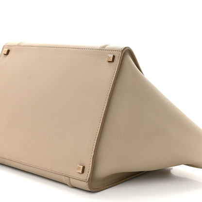 Celine Supple Calfskin Medium Phantom Luggage Beige 10 of 10
