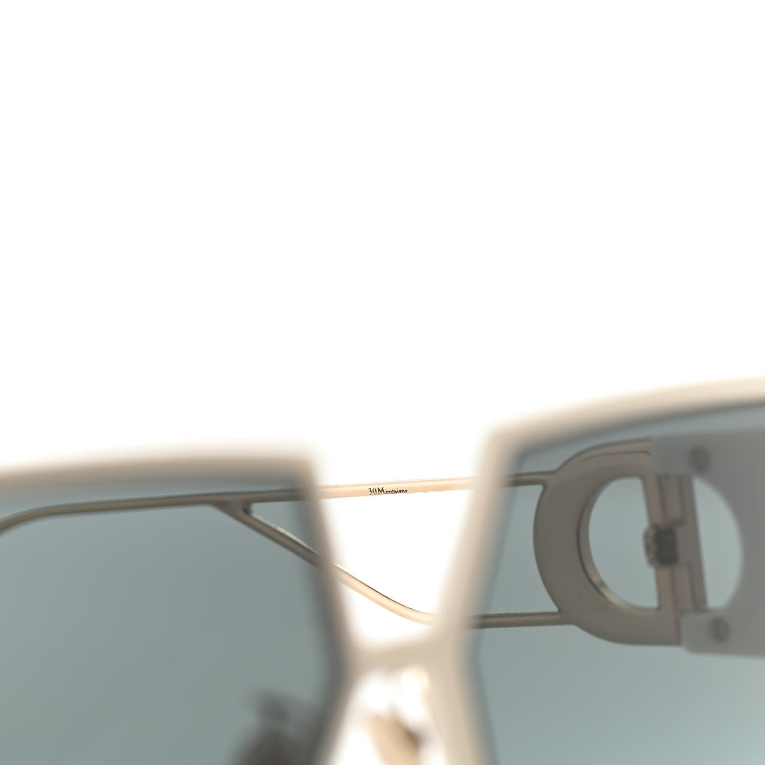 Christian Dior Square 30 Montaigne Sunglasses White 6 of 9
