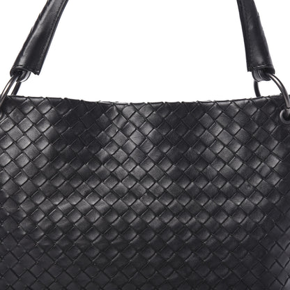 Bottega Veneta Nappa Intrecciato Bucket Bag Black 9 of 9