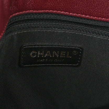 Chanel Sheepskin Quilted Vintage Mademoiselle Flap Dark Red 6 of 10