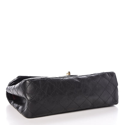 Chanel Aged Calfskin Quilted 2.55 Reissue 225 Flap Black 4 of 20