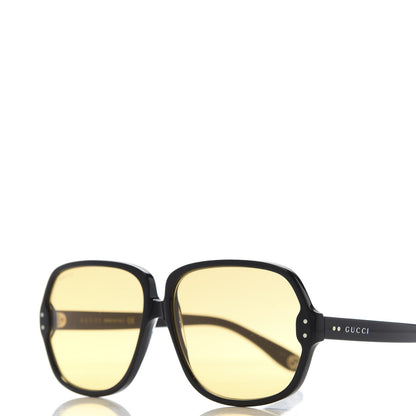 Gucci Acetate Sunglasses GG0778S Black Yellow 8 of 9