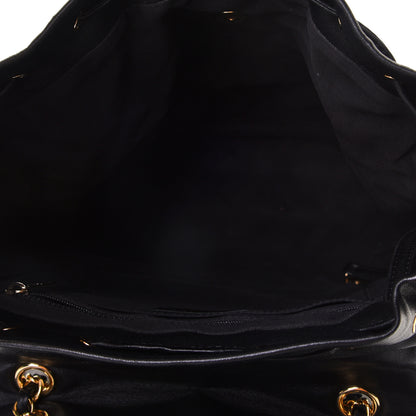 Chanel Calfskin Quilted Large Urban Spirit Backpack Black 10 of 13