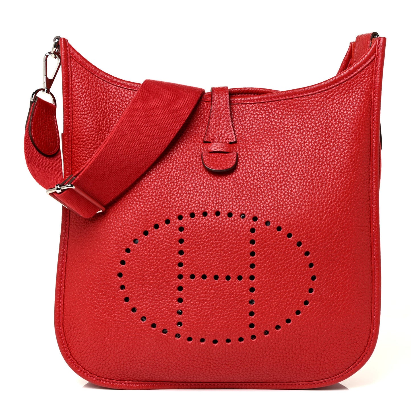 Taurillon Clemence Evelyne III PM Rouge Casaque