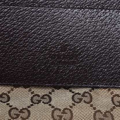 Gucci GG Monogram Double Pocket Belt Bag Dark Brown 6 of 8