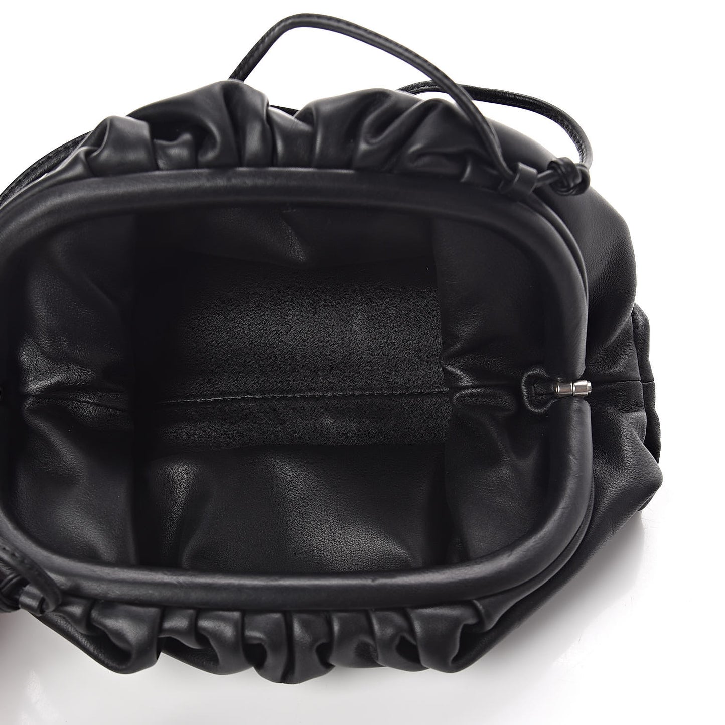 Butter Calfskin The Mini Pouch Black