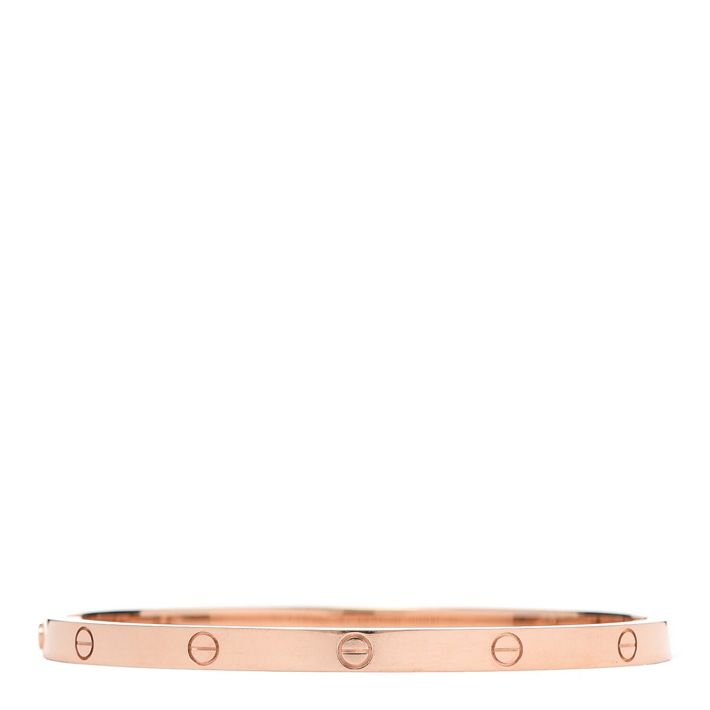 18K Pink Gold Small LOVE Bracelet 15