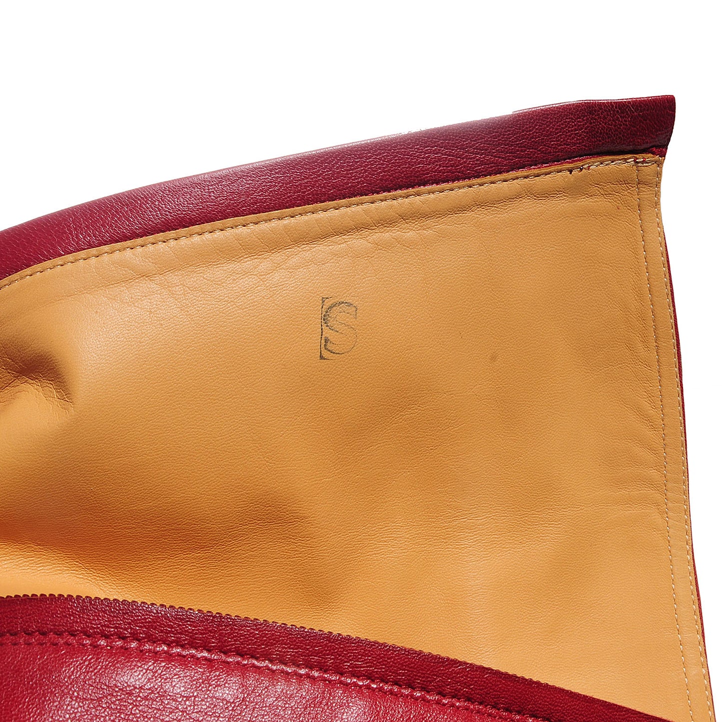 Chevre de Coromandel Nancy Boots Rouge H 38