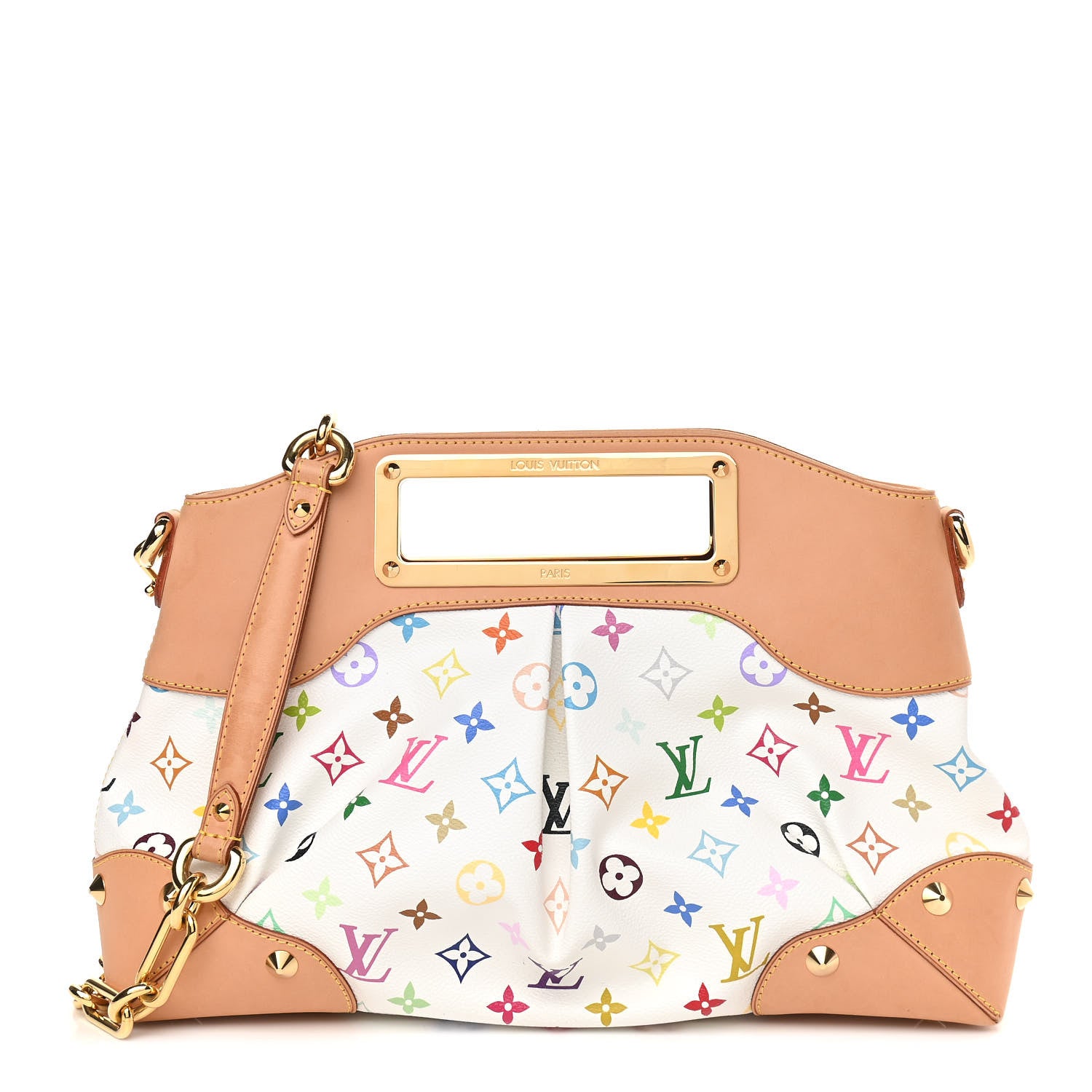 Louis Vuitton Monogram Multicolor Judy MM White 1 of 9