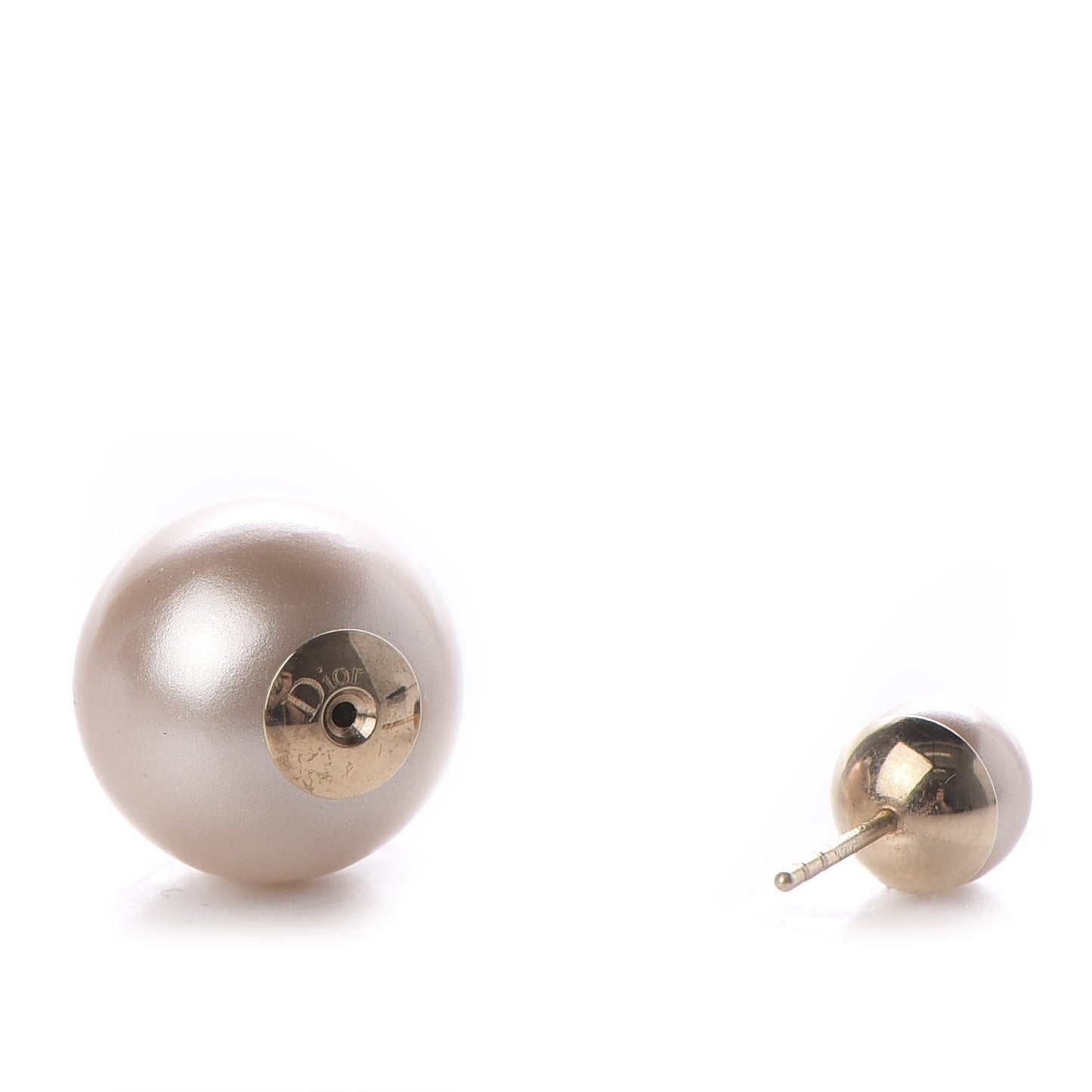 Pearl Mise En Dior Tribal Earrings Pink