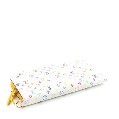 Louis Vuitton Monogram Multicolor Insolite Wallet White Citron 4 of 8