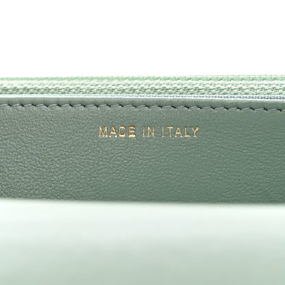 Chanel Lambskin Quilted Trendy CC Wallet On Chain WOC Grey 7 of 13