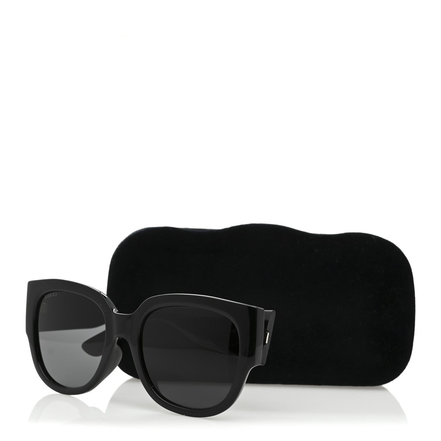 Gucci Acetate Square Frame Sunglasses GG0142SA Black 8 of 8