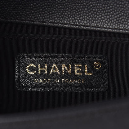 Chanel Caviar Quilted Small Boy Flap Black 6 of 10
