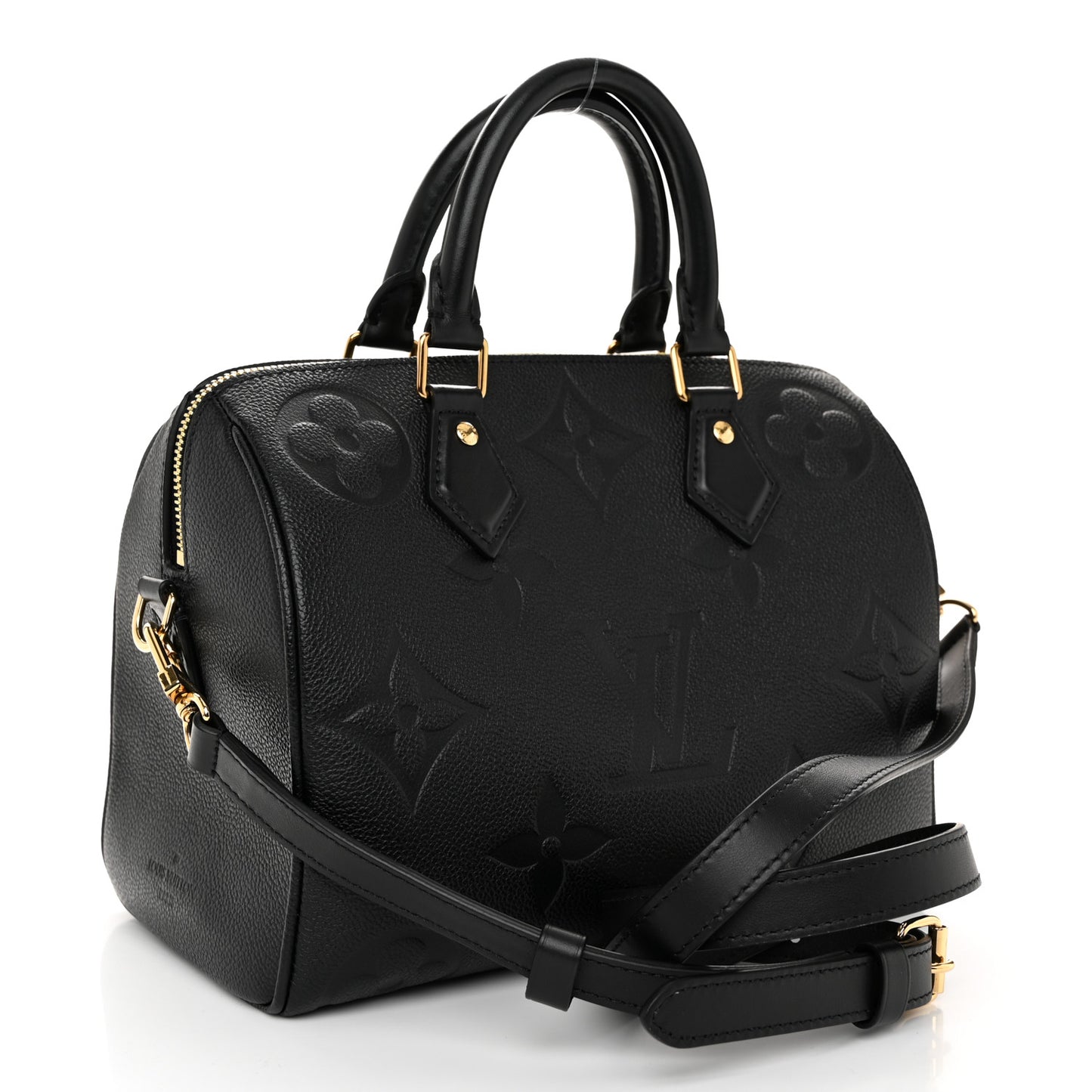 Empreinte Monogram Giant Speedy Bandouliere 25 Black