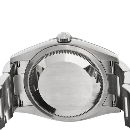 Rolex Stainless Steel 18K White Gold Diamond Mother of Pearl 36mm Oyster Perpetual Datejust Watch 126234 4 of 5