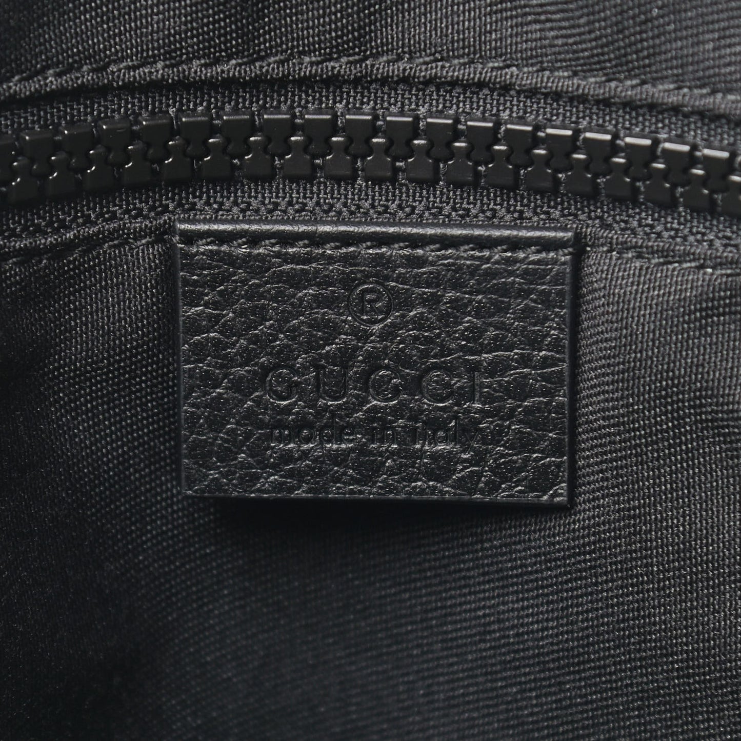 Nylon Monogram Medium Flat Messenger Bag Black