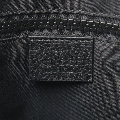 Gucci Nylon Monogram Medium Flat Messenger Bag Black 6 of 9
