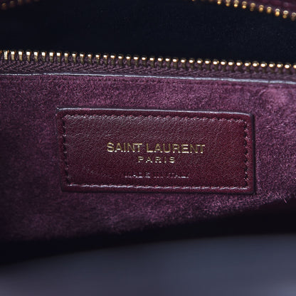 Saint Laurent Calfskin Small Sac De Jour Amarena 6 of 9