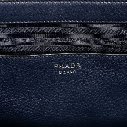 Prada Vitello Daino Shopping Tote Baltico 6 of 10