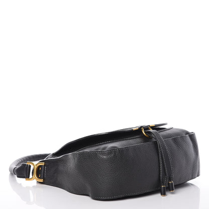 Chloe Calfskin Medium Marcie Hobo Black 4 of 9