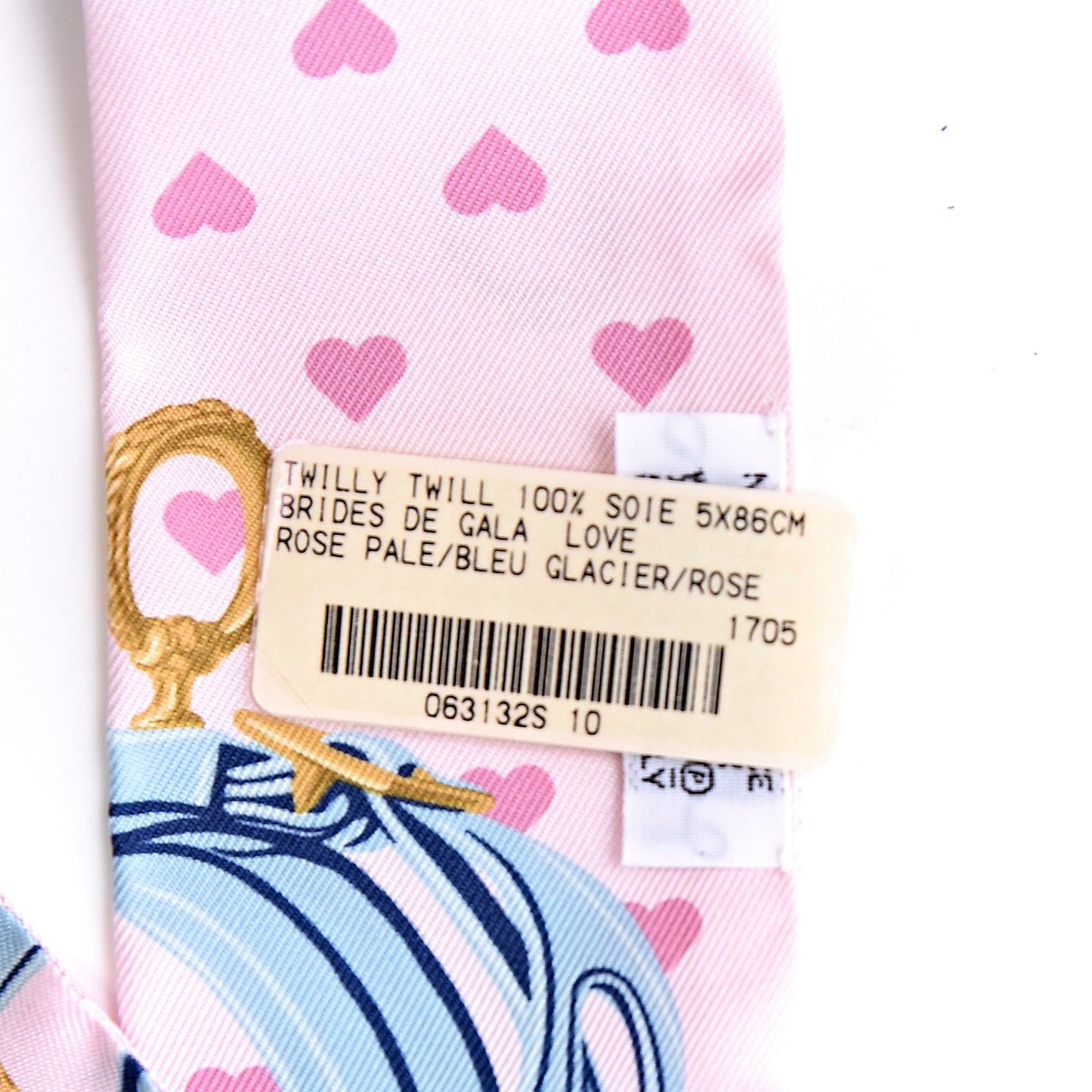 Silk Brides de Gala Love Twilly Rose Pale Bleu Glacier Rose