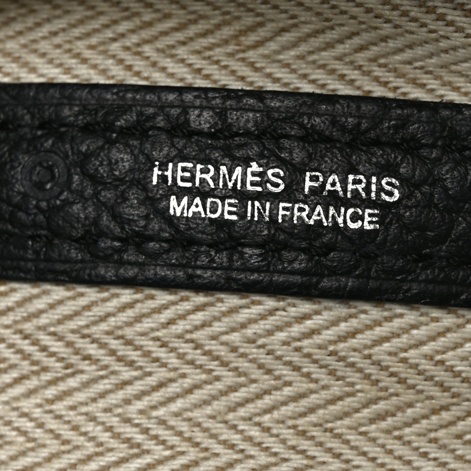 Hermes Negonda Garden Party Tote 36 MM Black 6 of 12