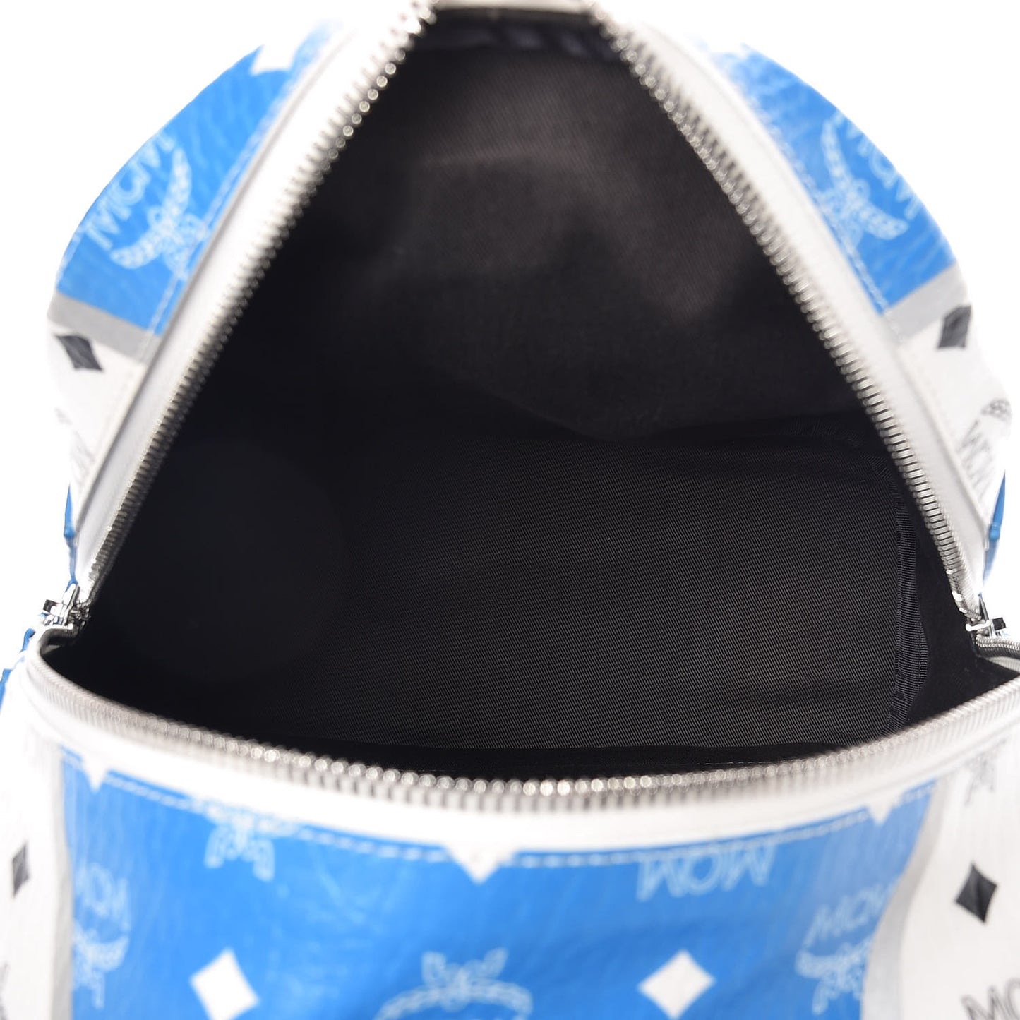 Visetos Medium Stark Move Colorblock Backpack White Blue