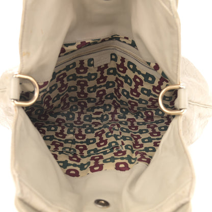 Gucci Guccissima Medium Hysteria Top Handle Bag Off White 5 of 12