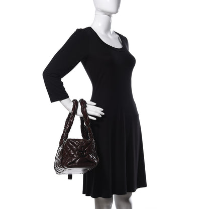 Chanel Distressed Lambskin Small Lady Braid Tote Brown 2 of 11