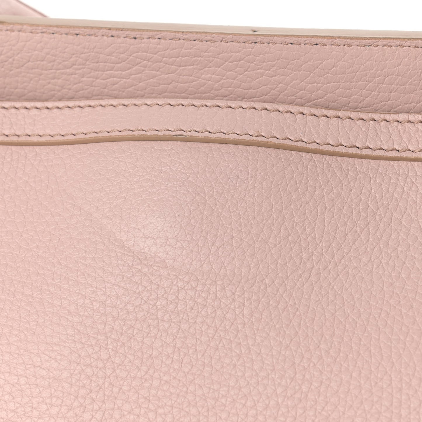 Grained Deerskin Extra Large Miss Sicily Satchel Light Pink