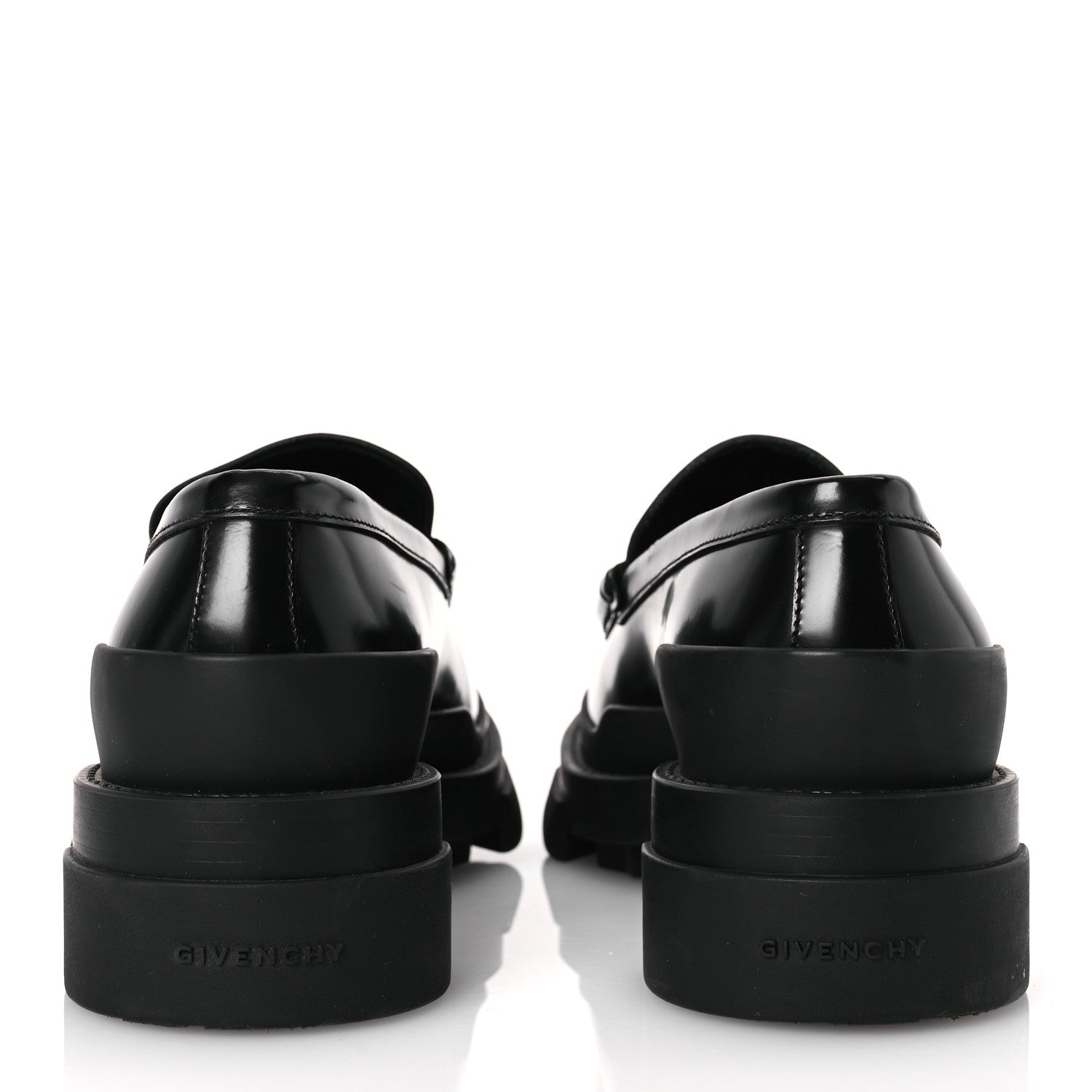 Givenchy Calfskin Terra Moccassins 40 Black 6 of 12