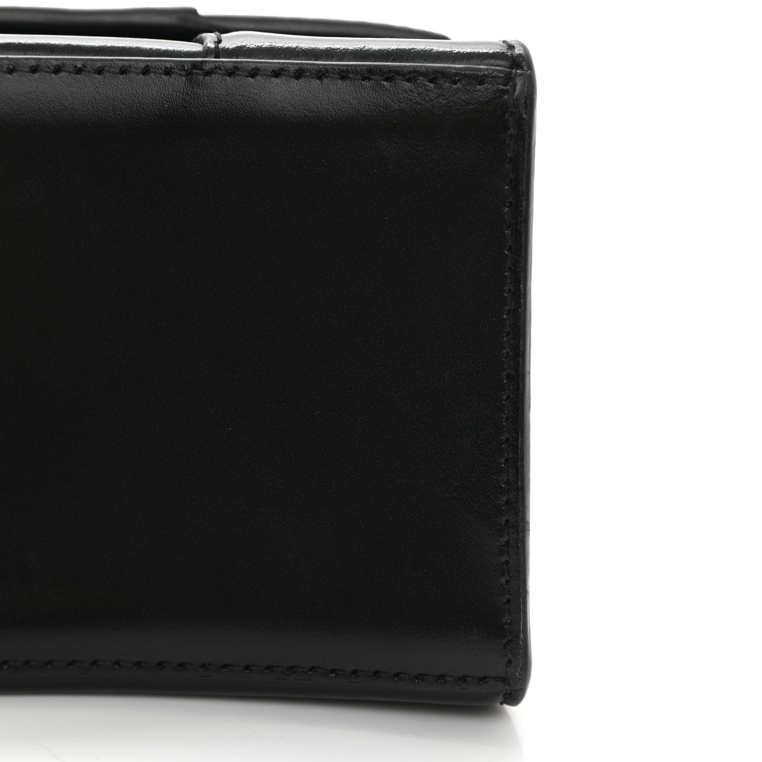 Balenciaga Shiny Box Calfskin Graffiti Logo Small Hourglass Top Handle Bag Black Pink 7 of 8