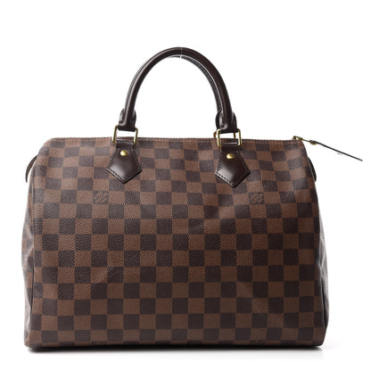 Louis Vuitton Damier Ebene Speedy 30 1 of 11