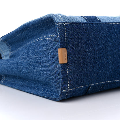Marc Jacobs Denim Canvas Medium Tote Bag Blue 8 of 10